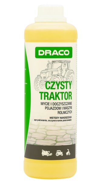 Draco CZYSTY TRAKTOR 1L - piana do mycia maszyn rolniczych