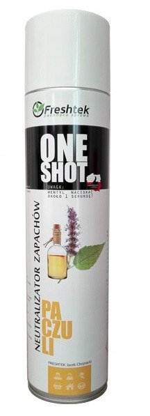Freshtek ONE SHOT 600ml odświeżacz powietrza - Paczuli