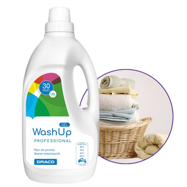 Draco WASHUP Professional Gel 1,5L - do prania uniwersalny