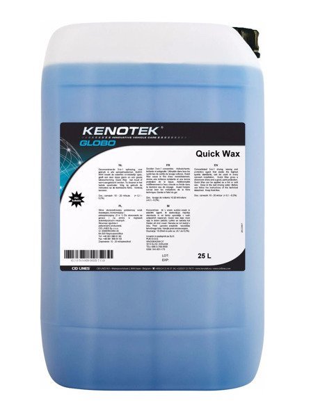 Kenotek QUICK WAX 25L - hydrowosk  3w1 osuszający nabłyszacz