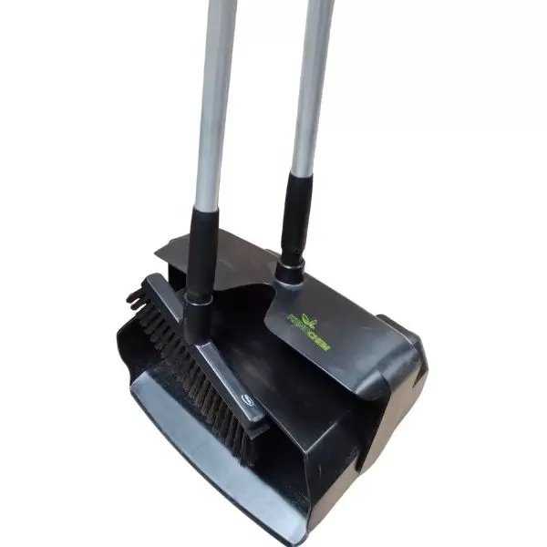 Vikan szczotka 56659 z szufelką na kiju Leń