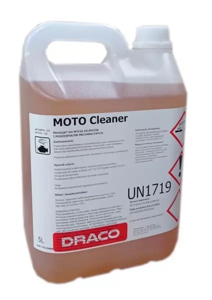 Draco MOTO Cleaner 5L - płyn do mycia silnika