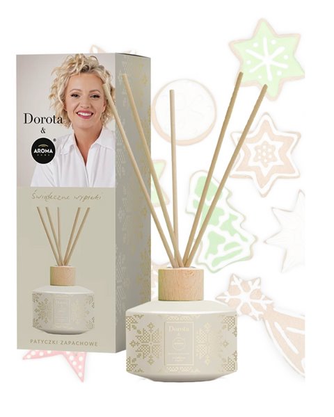 Dorota Aroma Świąteczne Wypieki 100ml - patyczki zapachowe