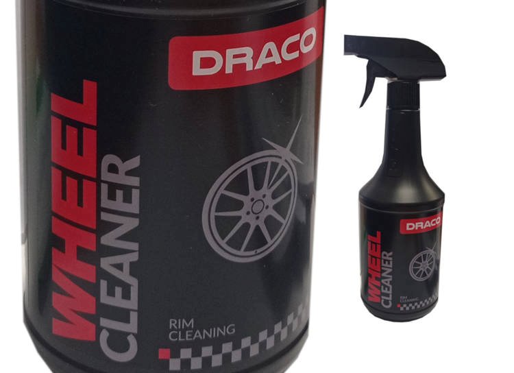 Draco WHEEL Cleaner 750ml - mycie felg stalowych i aluminiowych