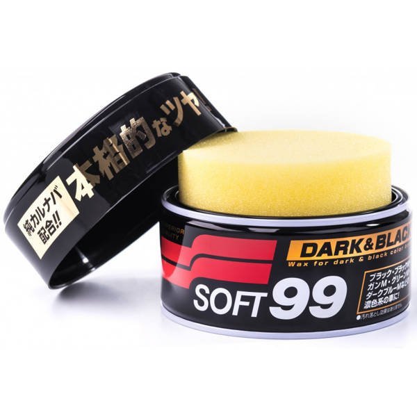 SOFT99 DARK&BLACK WAX 300g - ciemny lakier wosk Samochodowy