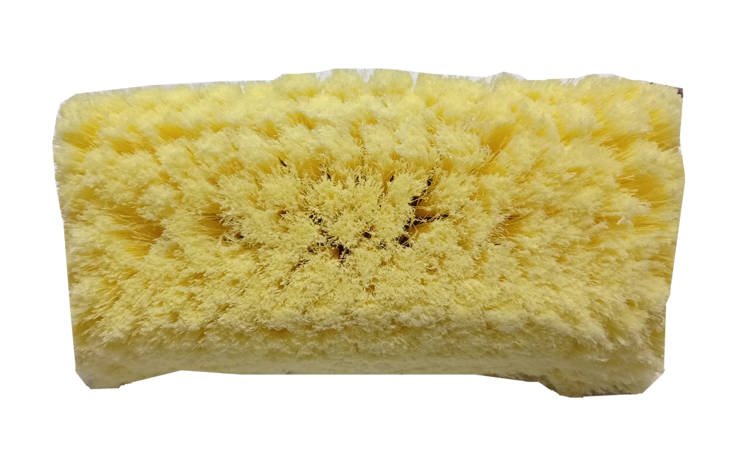 Szczotko do mycia samochodu 4P 27cm - żółta narożna wymienna