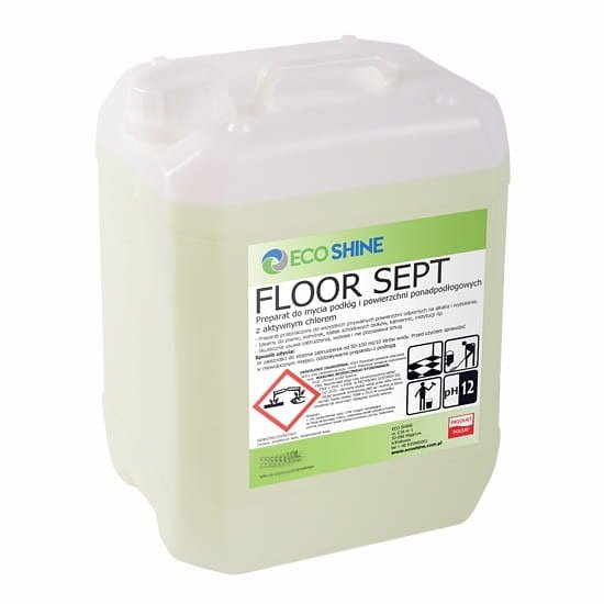 Eco Shine FLOOR SEPT 5L - płyn do mycia podłóg z chlorem