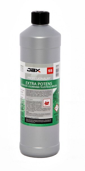 JAX 55 Płyn 1L - Do tłustych podłóg glazury gresu terakoty