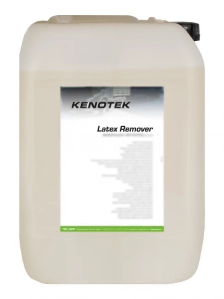 Kenotek LATEX REMOVER 20L - płyn do usuwania lateksu żywicy