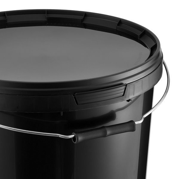 BenBow Wiadro detailingowe czarne 20L + pokrywka