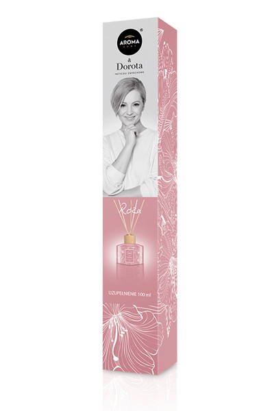 Aroma Refill patyczki zapachowe 100ml - Róża