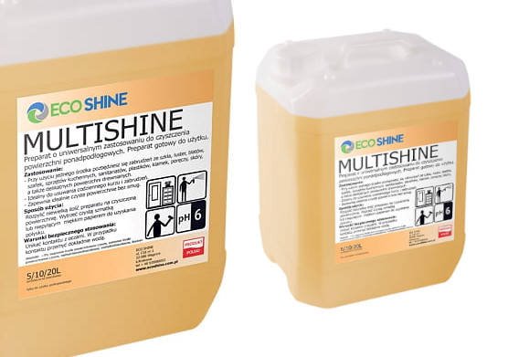 Eco Shine MULTISHINE 5L - uniwersalny płyn czyszczący