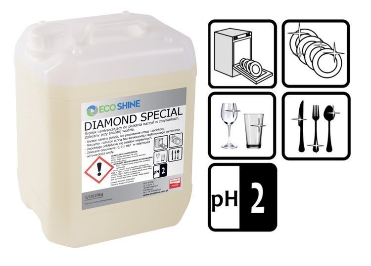 Eco Shine DIAMOND SPECIAL 10kg - nabłyszczasz do naczyń