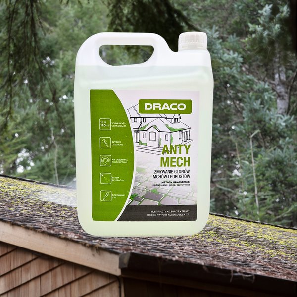 Draco ANTY MECH 5L - do usuwania mchu glonów osadów