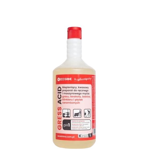 Eco Shine GRESS ACID 1L - płyn do mycia gresu