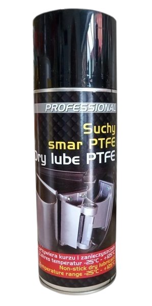 SJD Smar PTFE teflonowy 400ml - spray smarowanie teflon