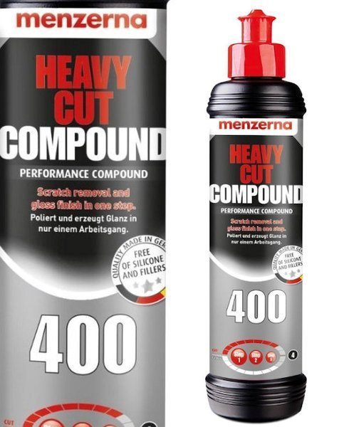 Menzerna 400 HEAVY CUT 1L - Pasta Polerska Mocno Ścierna