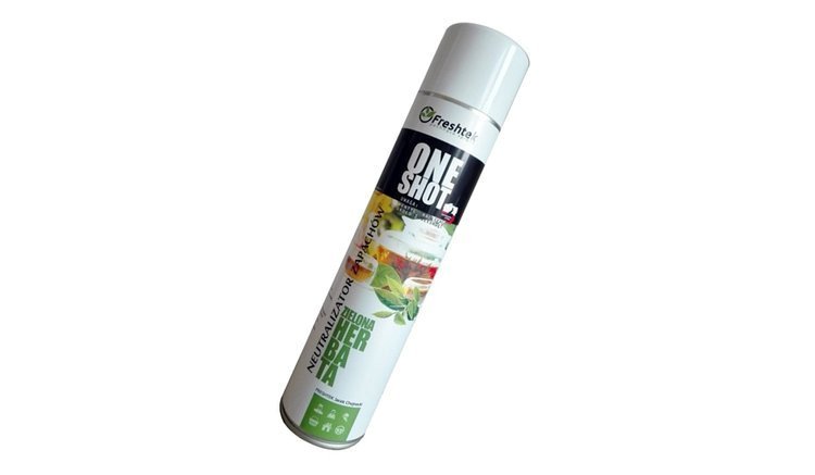 Freshtek ONE SHOT 600ml odświeżacz - Zielona Herbata