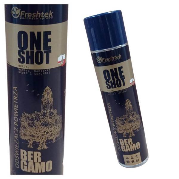 Freshtek ONE SHOT 600ml odświeżacz powietrza - Bergamo