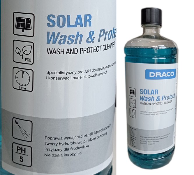 Draco SOLAR Wash & Protect 1L - do paneli fotowoltaicznych