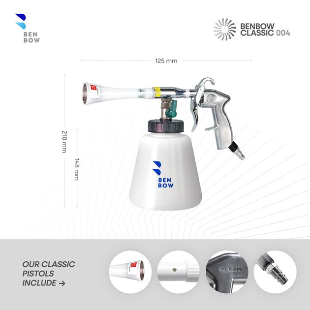 BenBow 554 - Zestaw pistolet 004+050