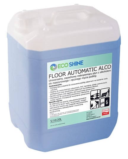 Eco Shine FLOOR AUTOMATIC ALCO 5L - maszynowe mycie podłóg