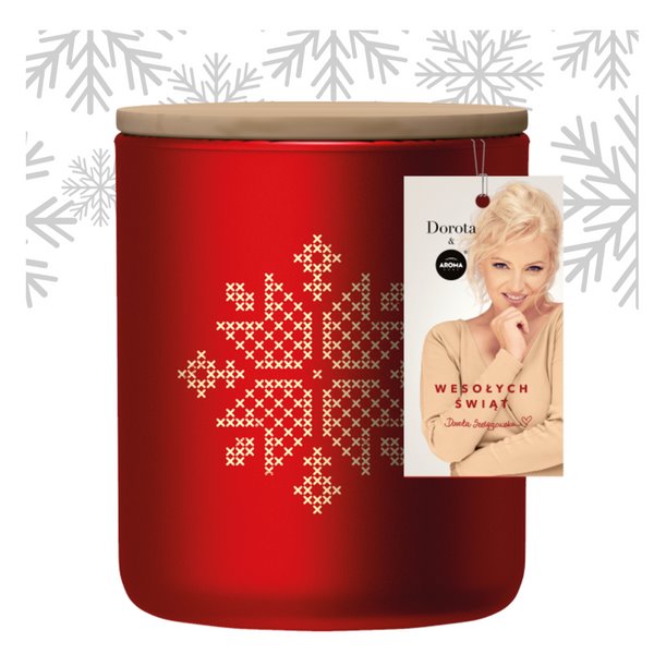 Dorota Aroma Box Cynamonowy Wieczór - zestaw patyczki świeca