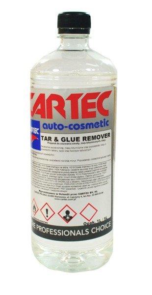Cartec TAR GLUE Remover 1L - usuwanie smoły kleju asfaltu