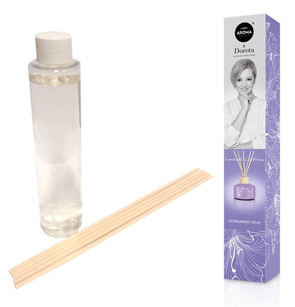 Aroma Refill patyczki zapachowe 100ml - Lawenda z cytryną