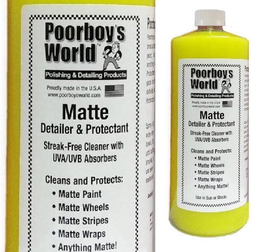 Poorboy`s World Matte Cleaner 473ml - płyn do folii matowych