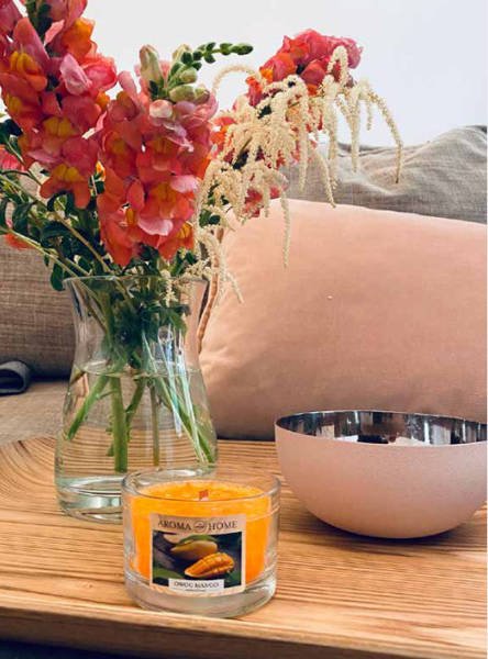 Aroma Świeca Zapachowa Świeczka 115g - Mango