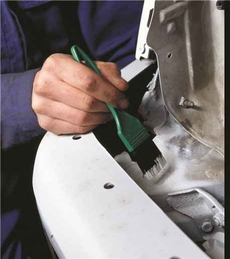 Vikan 556052 - komplet miękkich małych pędzelków detailing