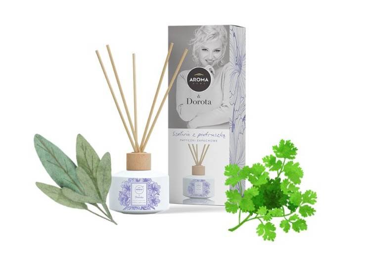 Aroma Patyczki zapachowe 100ml - Szałwia z Pietruszką