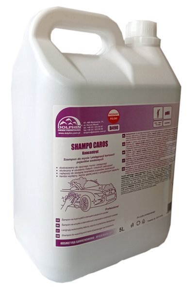 Dolphin SHAMPO CAROS 5L - szampon do ręcznego mycia do myjek