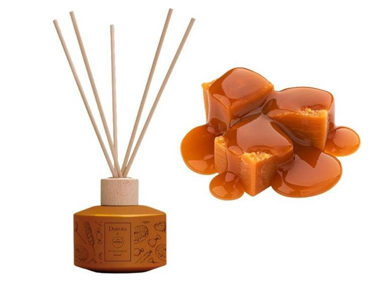 Aroma Patyczki zapachowe 100ml - Karmel