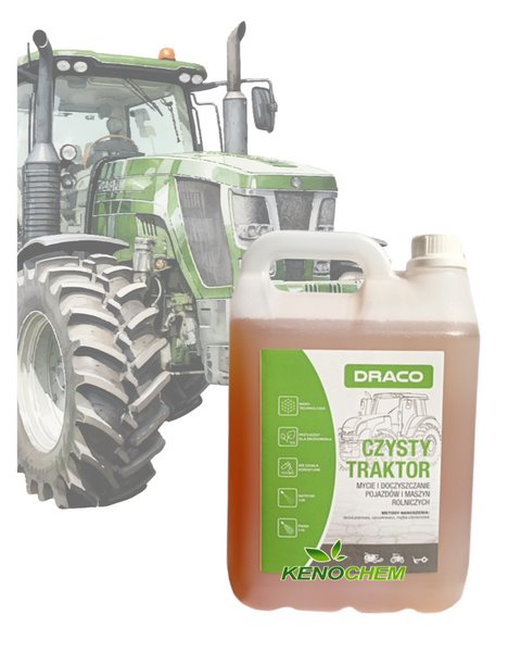 Draco CZYSTY TRAKTOR 5L - piana do mycia maszyn rolniczych