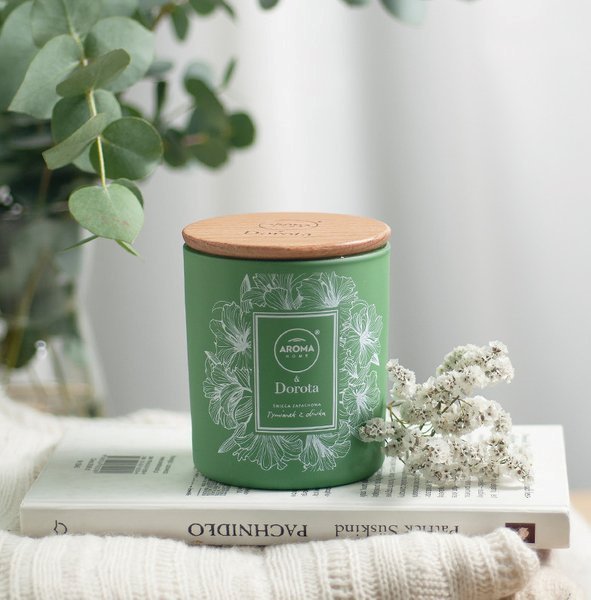 Aroma Świeca zapachowa 150g - Tymianek i Oliwka