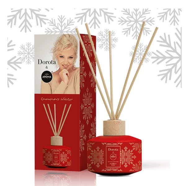Dorota Aroma Box Cynamonowy Wieczór - zestaw patyczki świeca