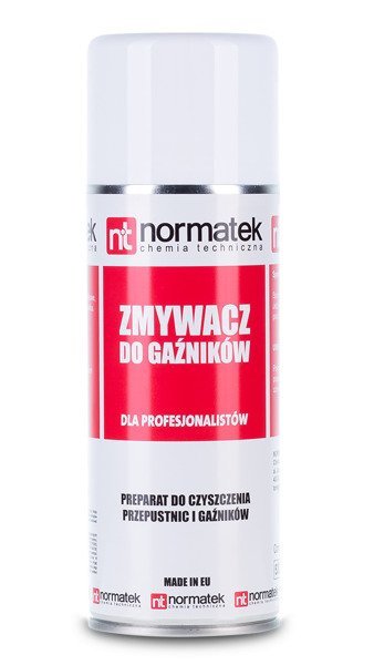 Normatek Zmywacz do Gazików 400ml - spray do dysz zaworów