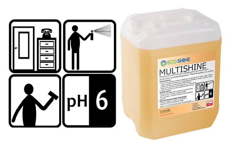 Eco Shine MULTISHINE 10L - uniwersalny płyn czyszczący