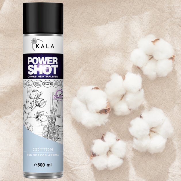 ZESTAW Neutralizatorów powietrza KALA POWER SHOT 6X 600ml