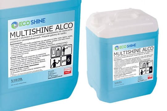 Eco Shine MULTISHINE ALCO 5L - alkoholowy płyn czyszczący