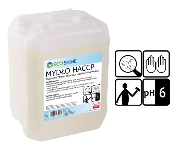 Eco Shine MYDŁO HACCP 5L - mydło do restauracji gastronomii