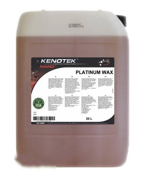 Kenotek PLATINUM WAX 20L - hydrowosk osuszający do myjni