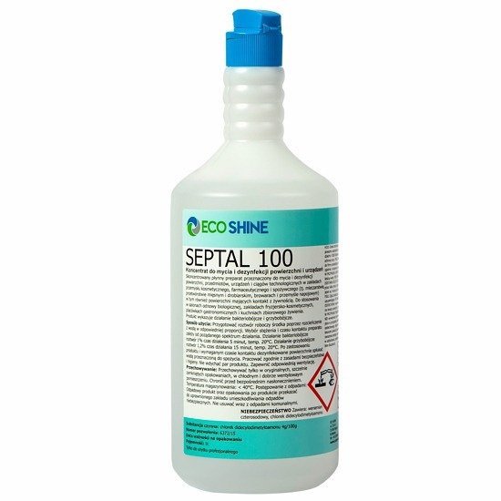Eco Shine SEPTAL 100 1L -  płyn do mycia i dezynfekcji