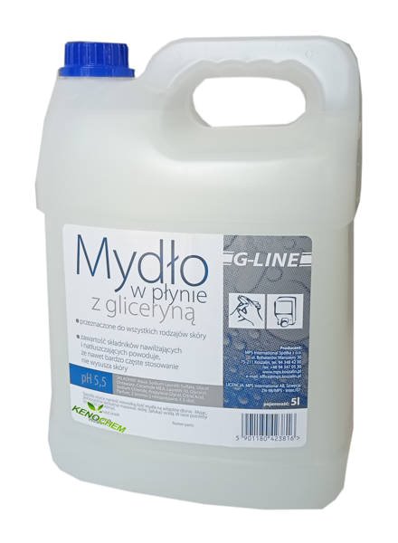 Mydło w płynie G-LINE 5L - Zapas do dozownika