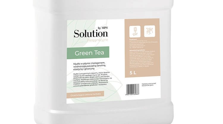 MPS Solution Green Tea 5L - luksusowe mydło w płynie do rąk