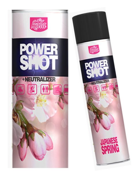 Kala POWER SHOT Japanese Spring 600ml - odświeżacz powietrza
