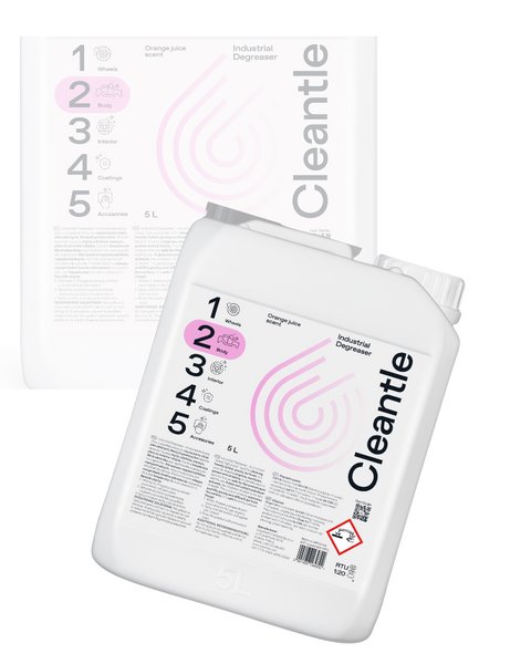 Cleante INDUSTRIAL DEGREASER 5L - odtłuszczacz przemysłowy