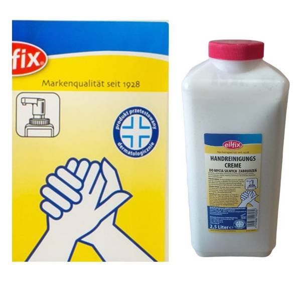 Eilfix Krem do rąk 2,5L - do mycia silnie zabrudzonych rąk